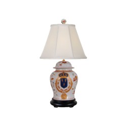 Blue and Orange Regal Crest Lamp