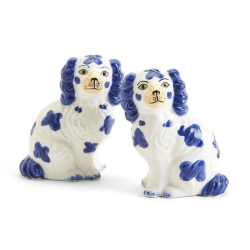 Beautiful set of Staffordshire dog salt and peppers