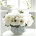 Ivory peony cluster (box of 6 clusters)