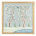 Incredible pale green chinoiserie handpainted murals (buy 1, 2 or set of 4)