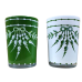 Stunning new lily of the valley glasses/vase (green)