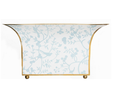 Fabulous flared chinoiserie planter