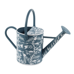 Incredible navy chinoiserie watering can