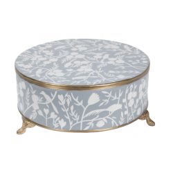 Incredible new pale blue/white chinoiserie cake platform