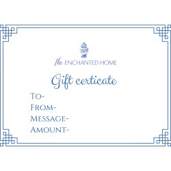 Enchanted Home gift certificate