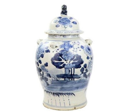 Fabulous new lily pad ginger jar