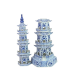 Stunning Blue and White Grand Pagoda