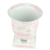 Incredible new footed porcelain footed planter (soft pink)