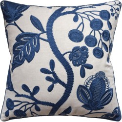 Alladale Embroidery Blue