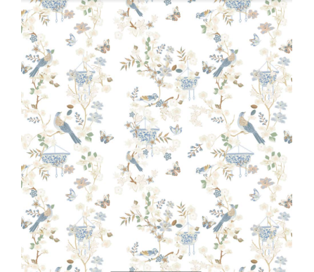 Ivory Chinoiserie gift wrap