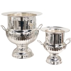 Incredible silver large champagne bucket