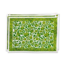 Stunning new Green blossom place mats (set of 4)