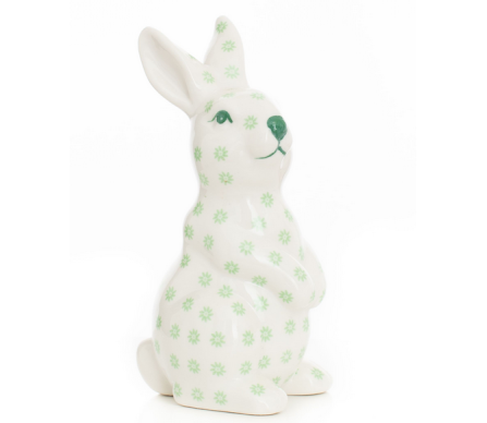 Beautiful green/white baby bunny (green/white)