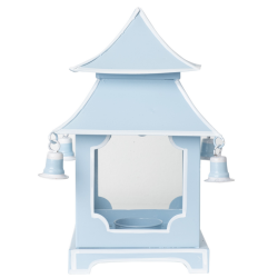 Fabulous pale blue/white pagoda