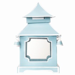 Beautiful light blue/white medium pagoda