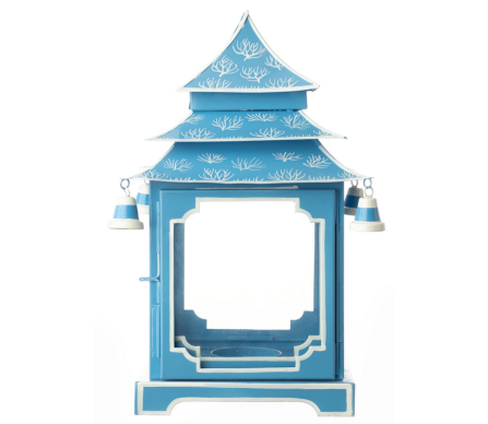 Beautiful blue/white large pagoda