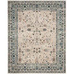 Beautiful blue/tan classic design rug