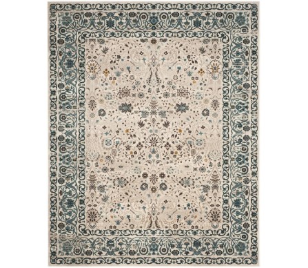 Beautiful blue/tan classic design rug