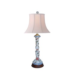 Multicolored candlestick lamp (Set of 2)