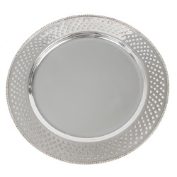 Fabulous Pierced Round Charger/tray