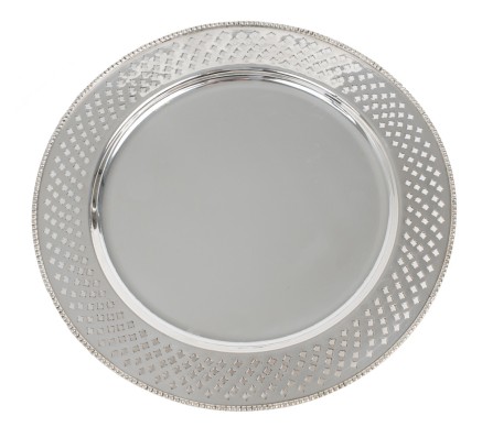 Fabulous Pierced Round Charger/tray