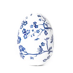 White Cherry Blossom Egg