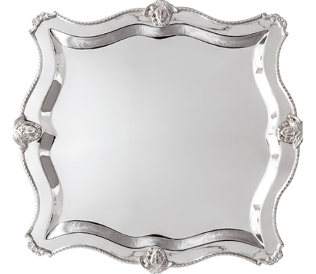 Fabulous Silver Square Charger/tray