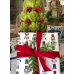 Red/blue/green nutcracker gift wrap