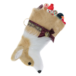 Corgi dog stocking
